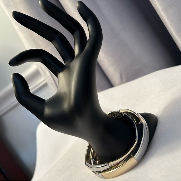 WHBM Stretch Bracelet in Silver and Gold Tones - Picture 2 of 8